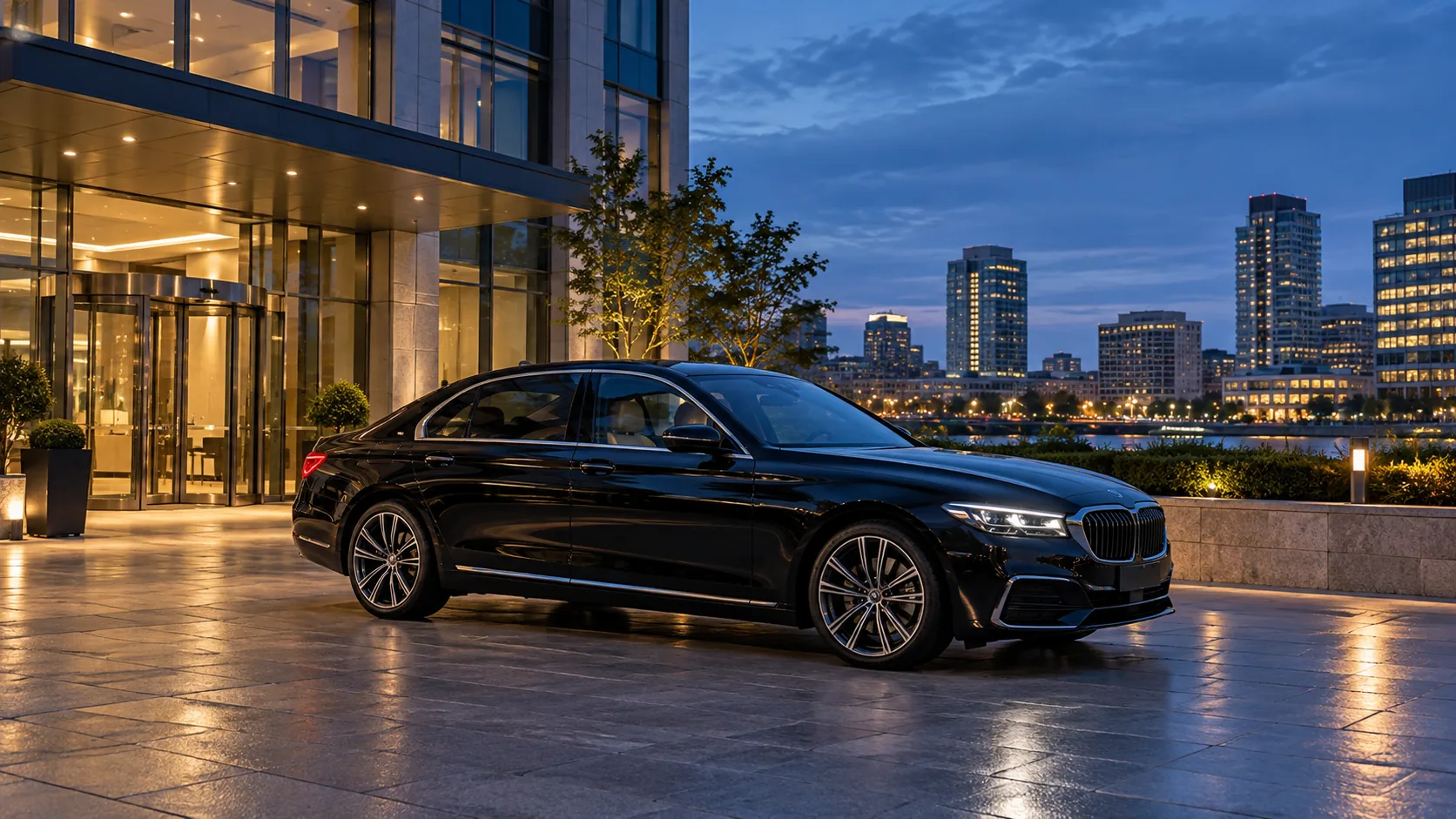 Black private car for connecticut travel